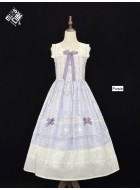 Miss Point Goose's Flower Basket Square Collar JSK(Reservation/3 Colours/Full Payment Without Shipping)